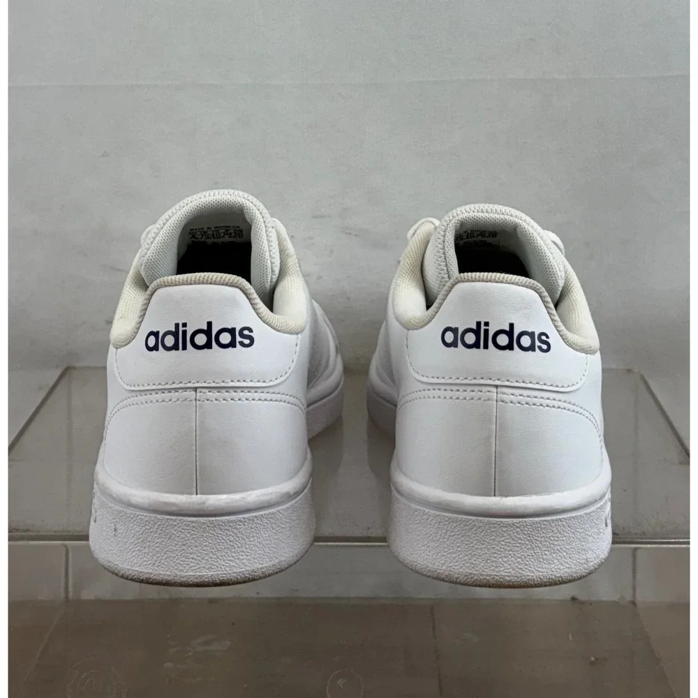 Adidas Grand Court 2.0 Men‎ White Black Stripes Casual Sneakers Shoes Size 8